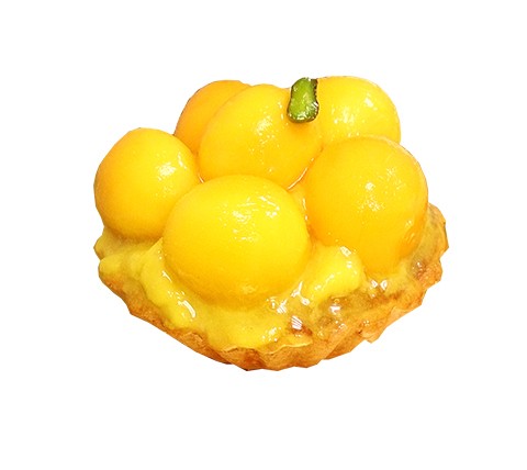 芒果杏仁小塔